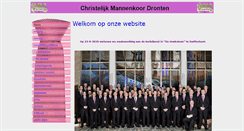 Desktop Screenshot of cmkdronten.nl